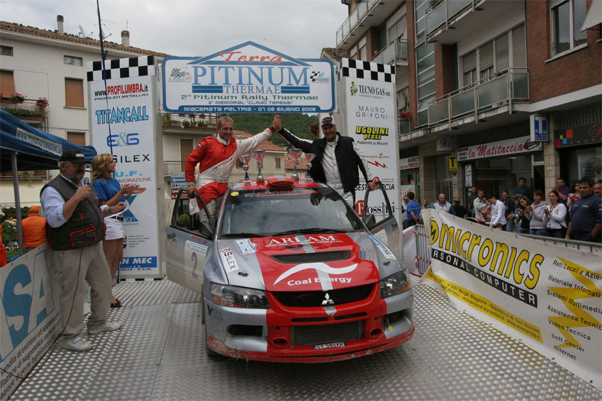 Rally di Pitinum 2009 - Il podio