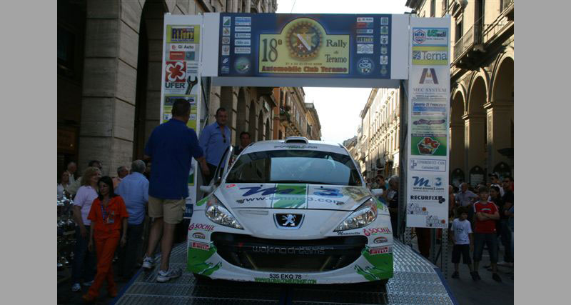 Rally di Teramo 2008 - PEUGEOT 207 WRC